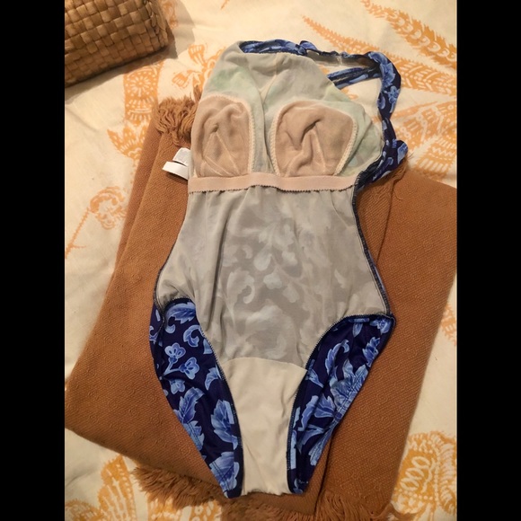 ELIZABETH STEWART ONE PIECE SWIMSUIT SIZE 12 - Picture 6 of 7